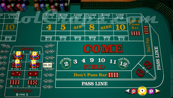 Craps Odds Bet Payout