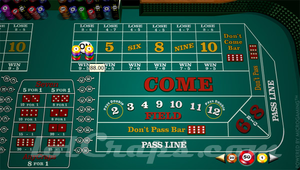 Learn to play craps for free